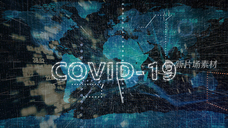 冠状病毒，2019-nCov, Covid-19标题背景